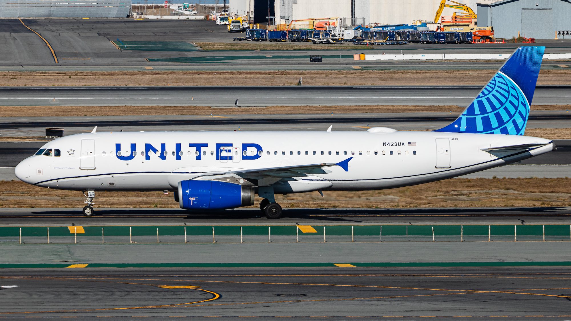 avión de United Airlines