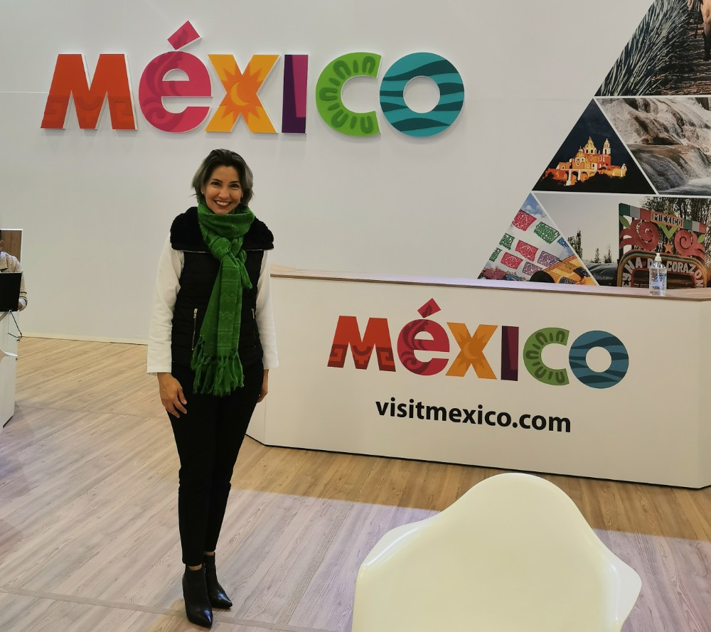 Claudia González, srand de Puebla, México, en Anato 2021