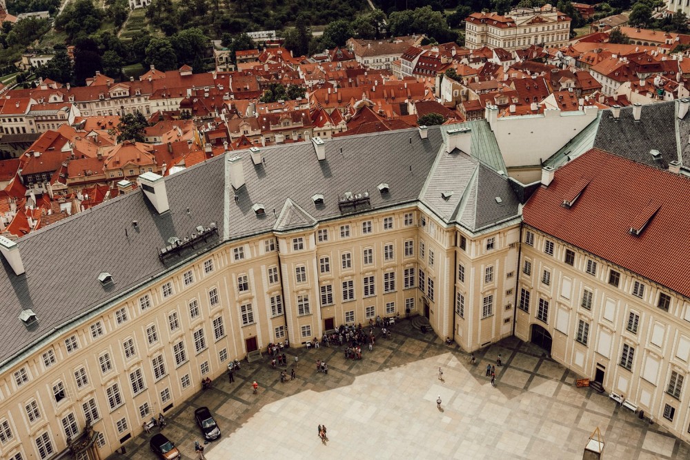 República Checa, Praga vista desde el aire
