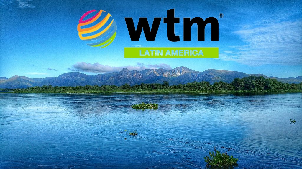 WTM Latin America logo sobre imagen de Mato Grosso do Sul