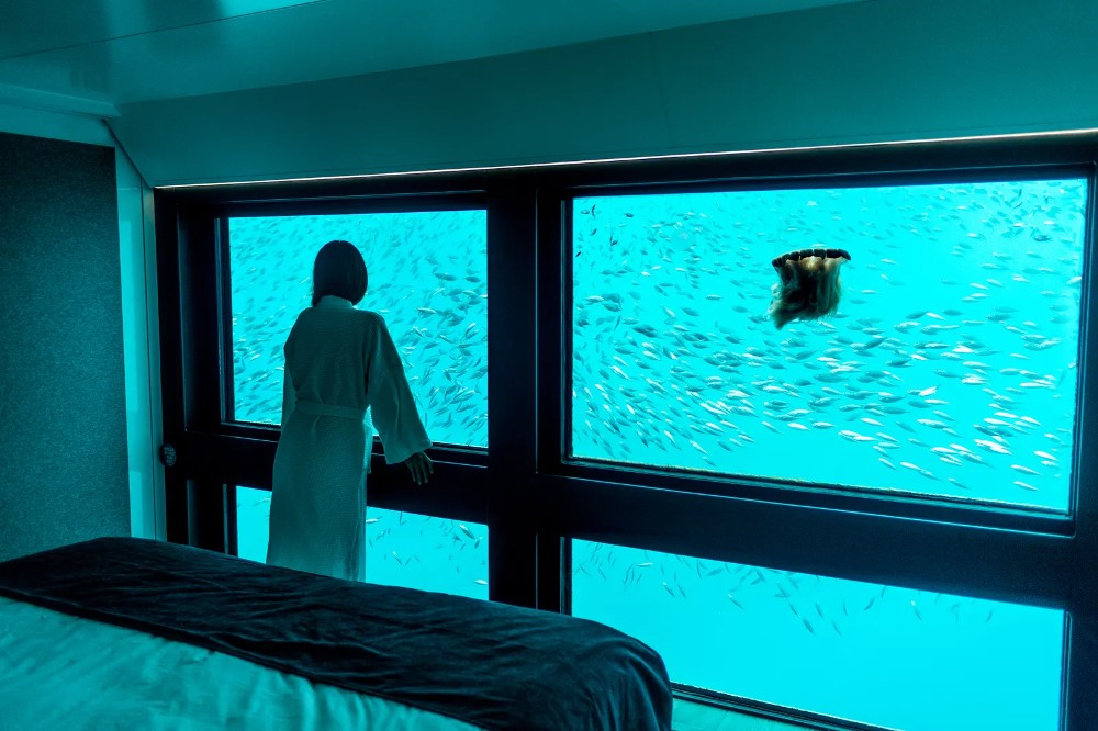 habitaciones subacuáticas