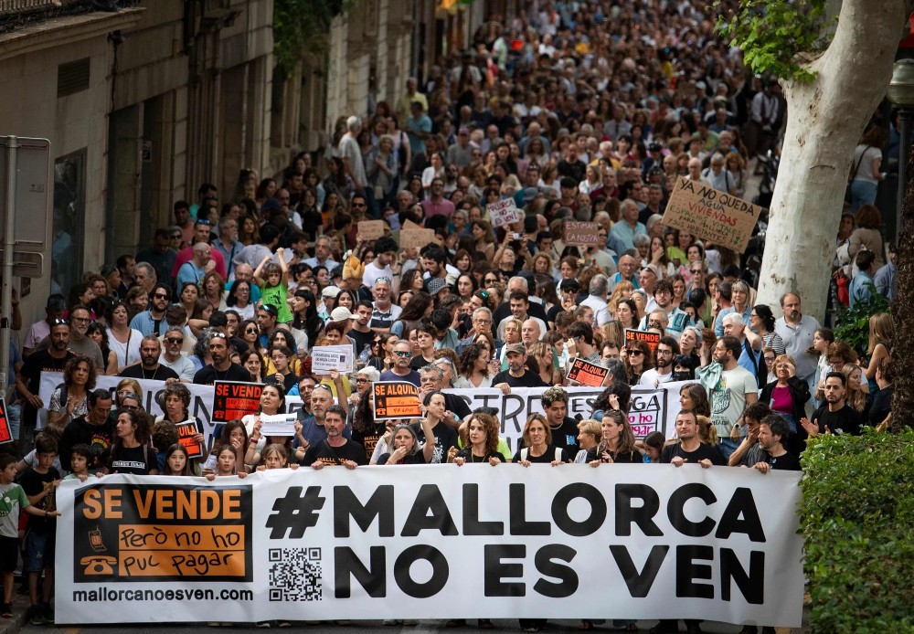 protestas Mallorca