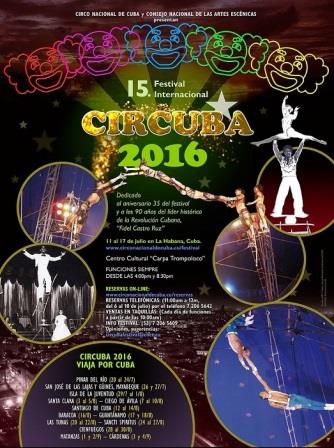  CirCuba 2016 reúne talentos de casi todo el mundo
