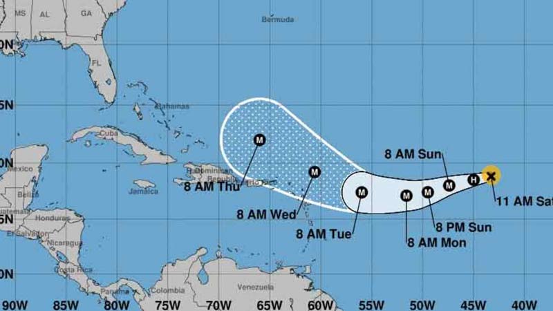 Puerto Rico alerta ante el paso del huracán Irma por la región del Caribe